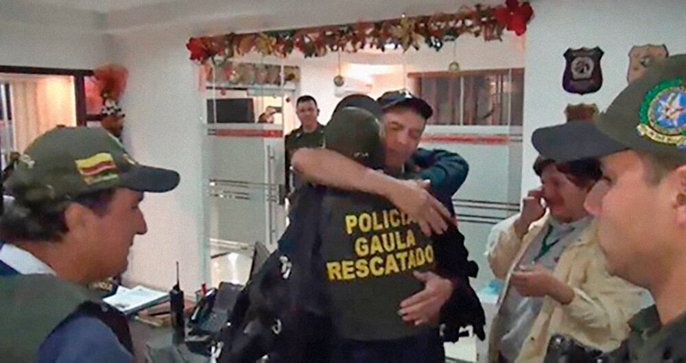 Operaciones en rescate de secuestrados.