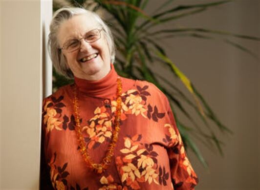 La premio Nobel de economía, la politóloga estadounidense Elinor Ostrom.