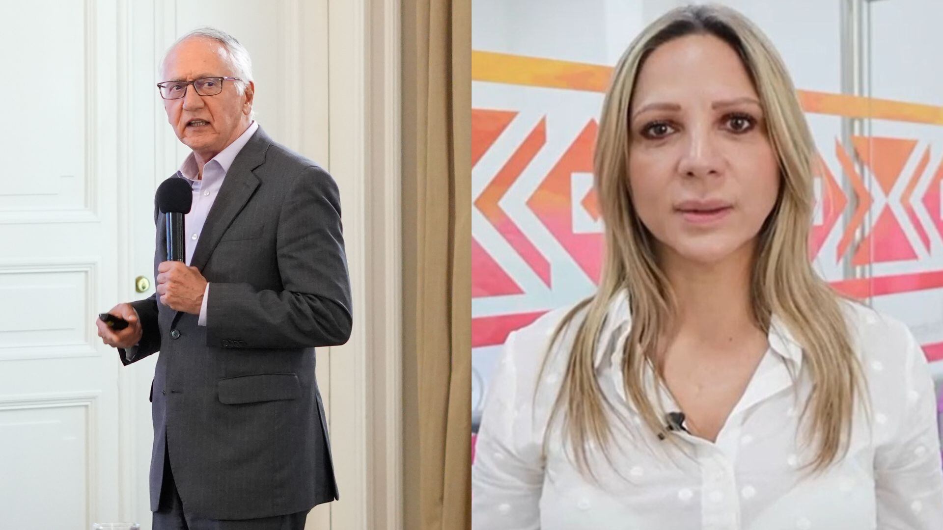 Ministro de Salud, Guillermo Alfonso Jaramillo, y su esposa, Beatriz Gómez Consuegra, superintendente delegada para Prestadores del Servicio de Salud.
