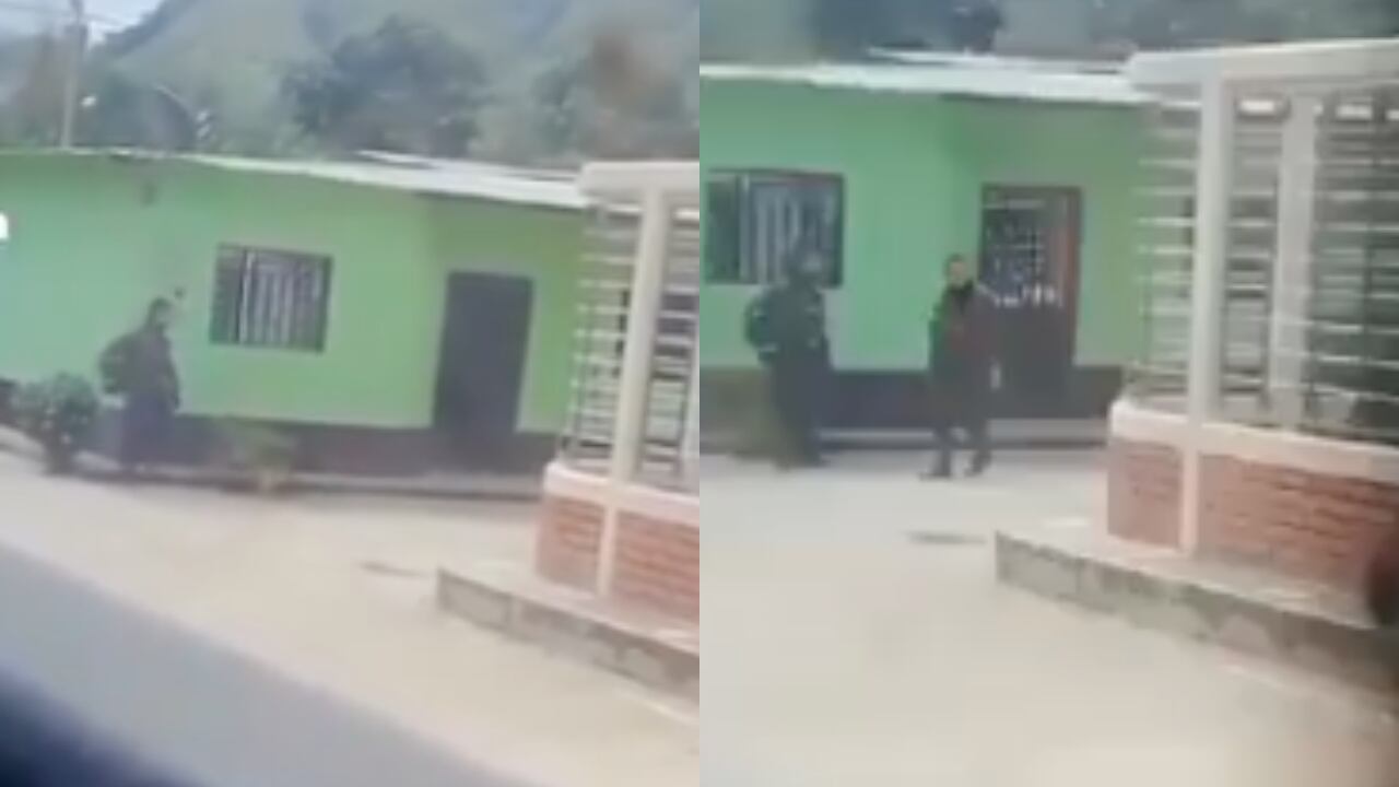 Momento exacto de lo ocurrido.