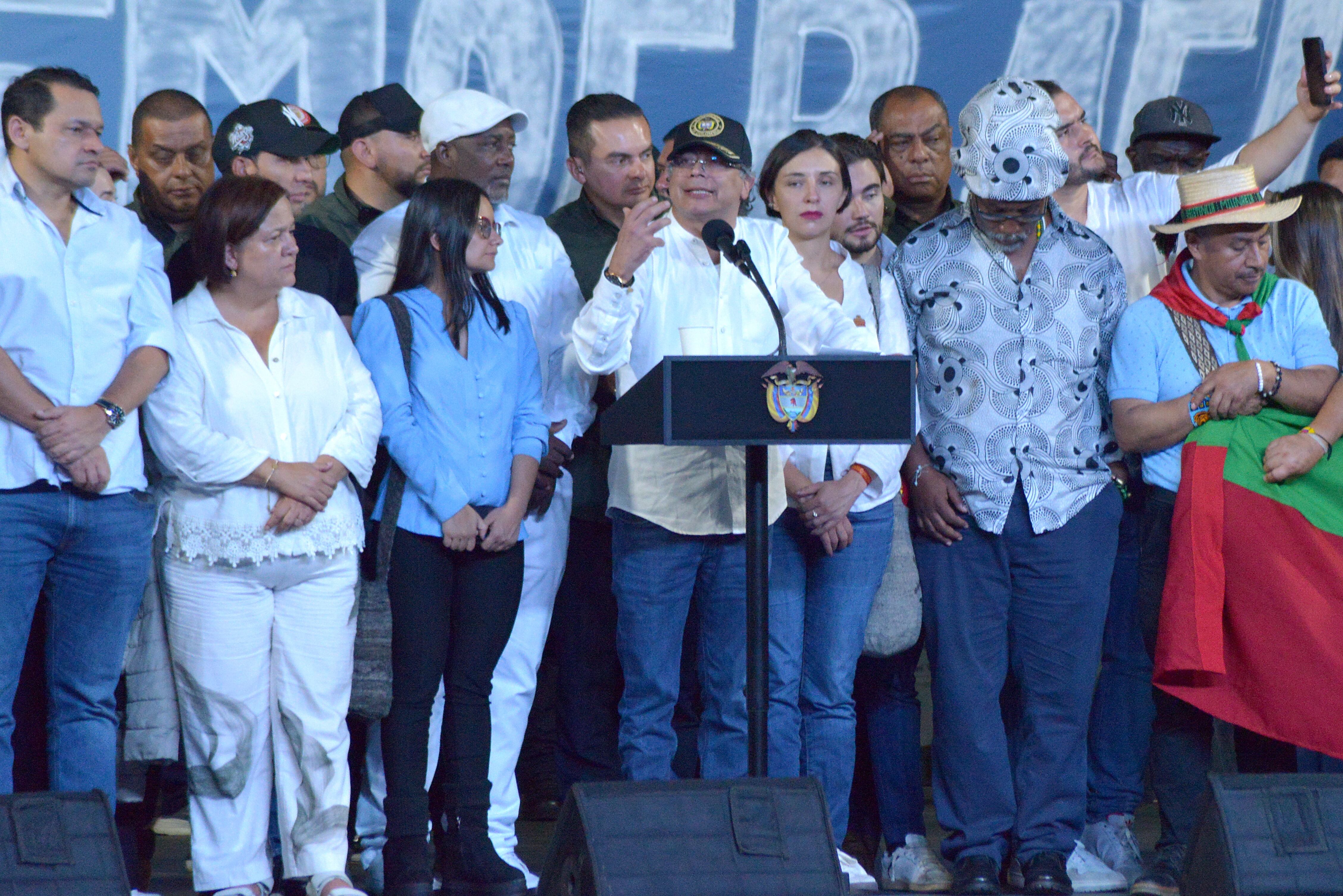 Visita presidente Gustavo Petro a Cali