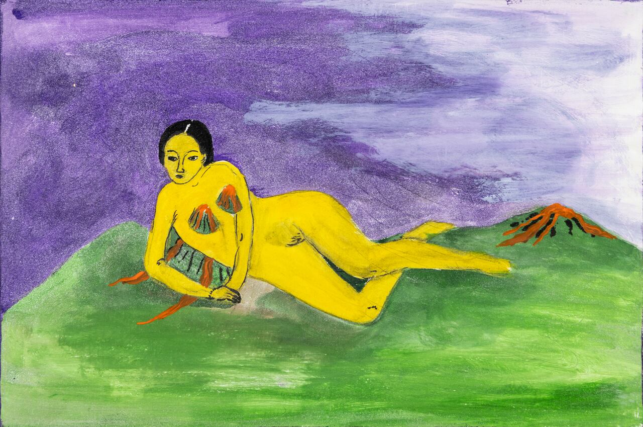 "En sus senos lo que hay son huecos, y por esos huecos pasa la vida, el agua, el aire, el fuego, crecen plantas, la atraviesan las aves y los rayos del sol.", nos dice Luz Lizarazo sobre sus Ágatas, que estarán en Malta hasta el 31 de mayo.