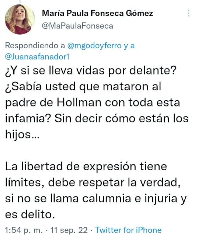 Trino de María Paula Fonseca