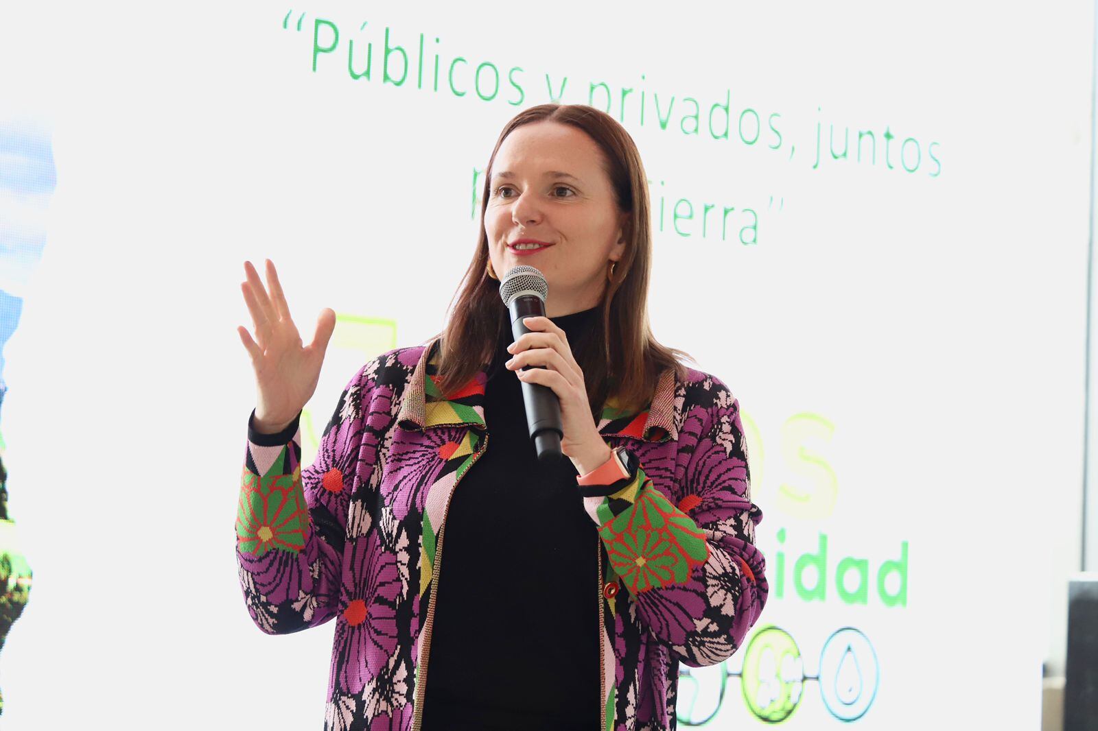 Secretaria de Ambiente, Carolina Urrutia.