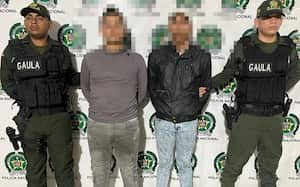 Los dos capturados son señalados de pertenecer a los Rastrojos Costeños al mando de Negro Ober y buscaban nuevas alianzas