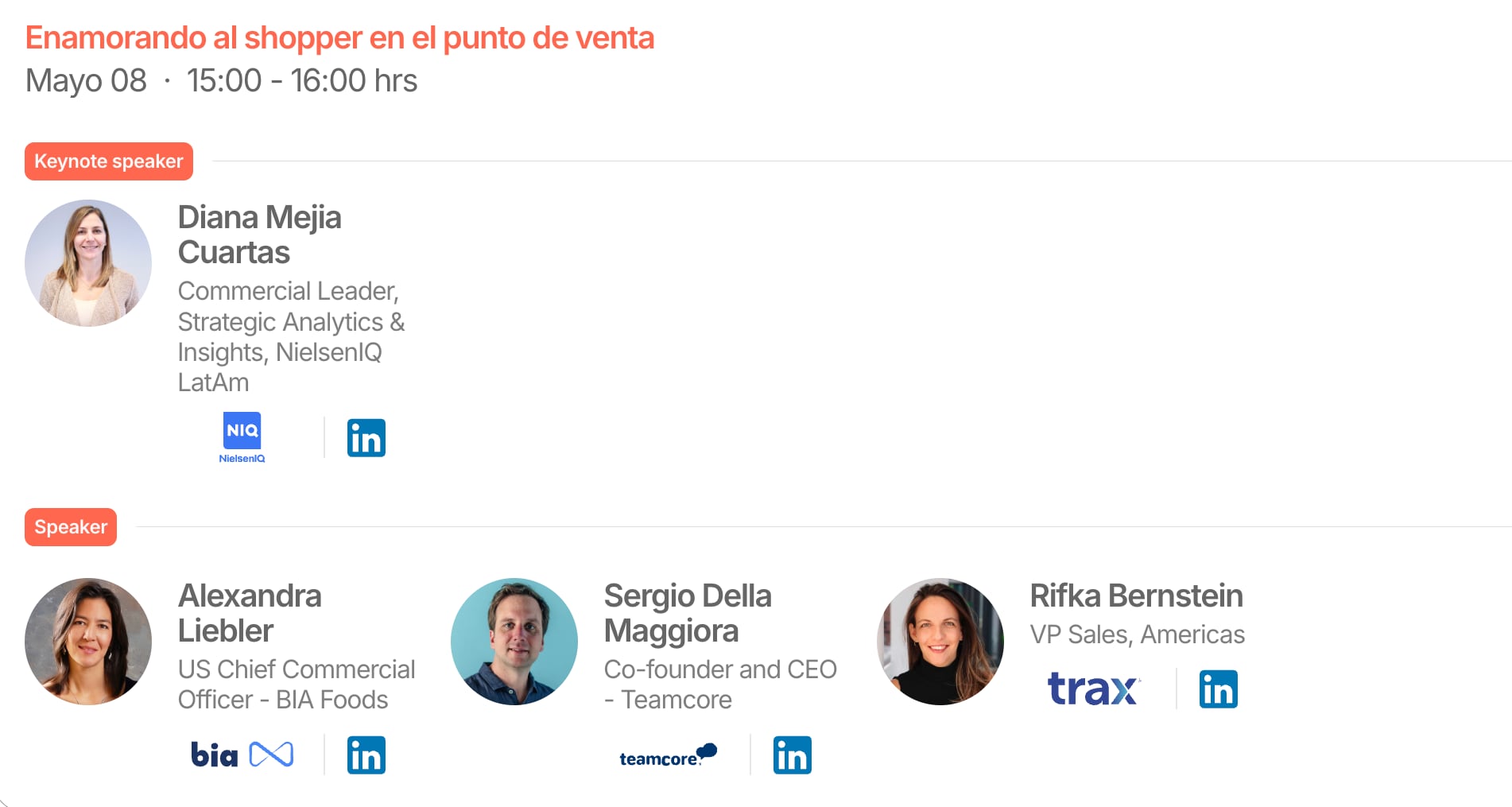 El panel es uno de los puntos esenciales del primer día del evento