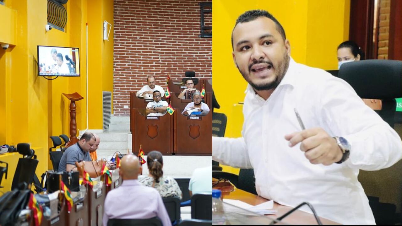 El concejal manifestó su opinión con respecto a la situación de la contraloría de la ciudad de Cartagena.