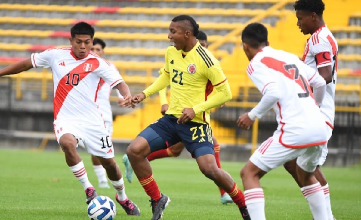 Rafael Santos Mercado, jugador de la Selección Colombia Sub 17
