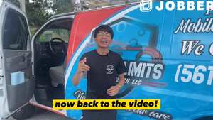 Randy Roblero, el joven de 22 años que gana envidiables sumas de dinero lavando autos en los Estados Unidos.