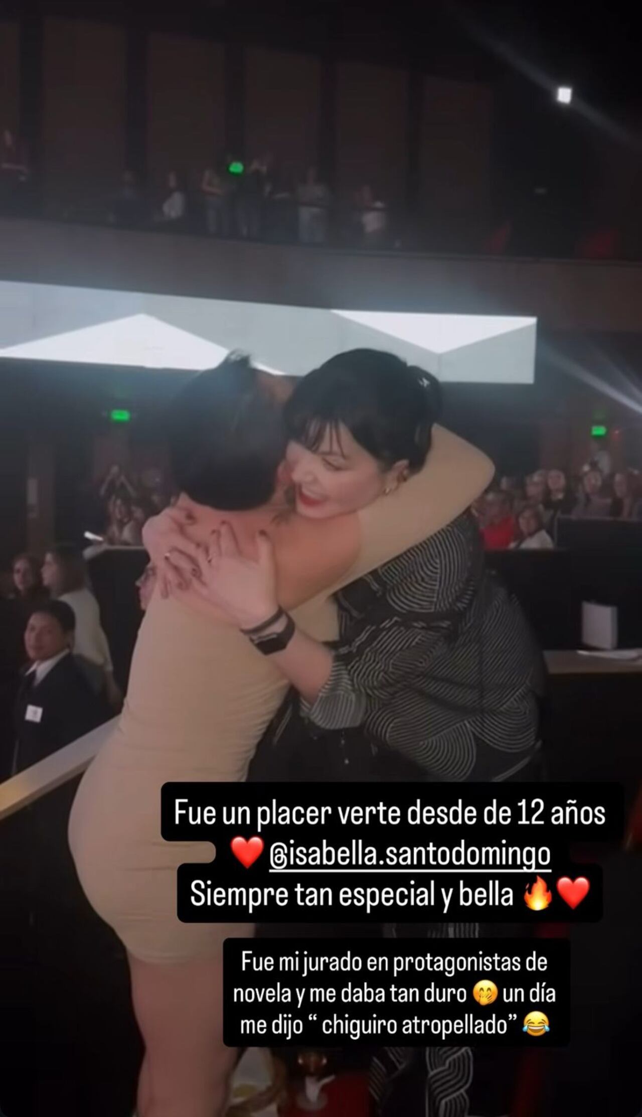 Yina Calderón se reencontró con Isabella Santodomingo