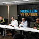 Francisco Barbosa junto a Federico Gutiérrez.