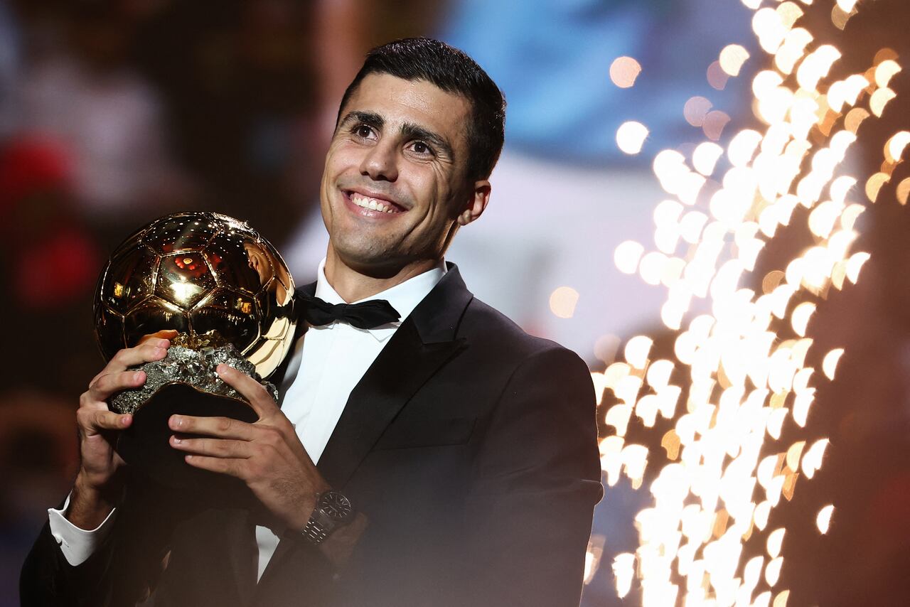 Rodri es el nuevo ganador el Balón de Oro.