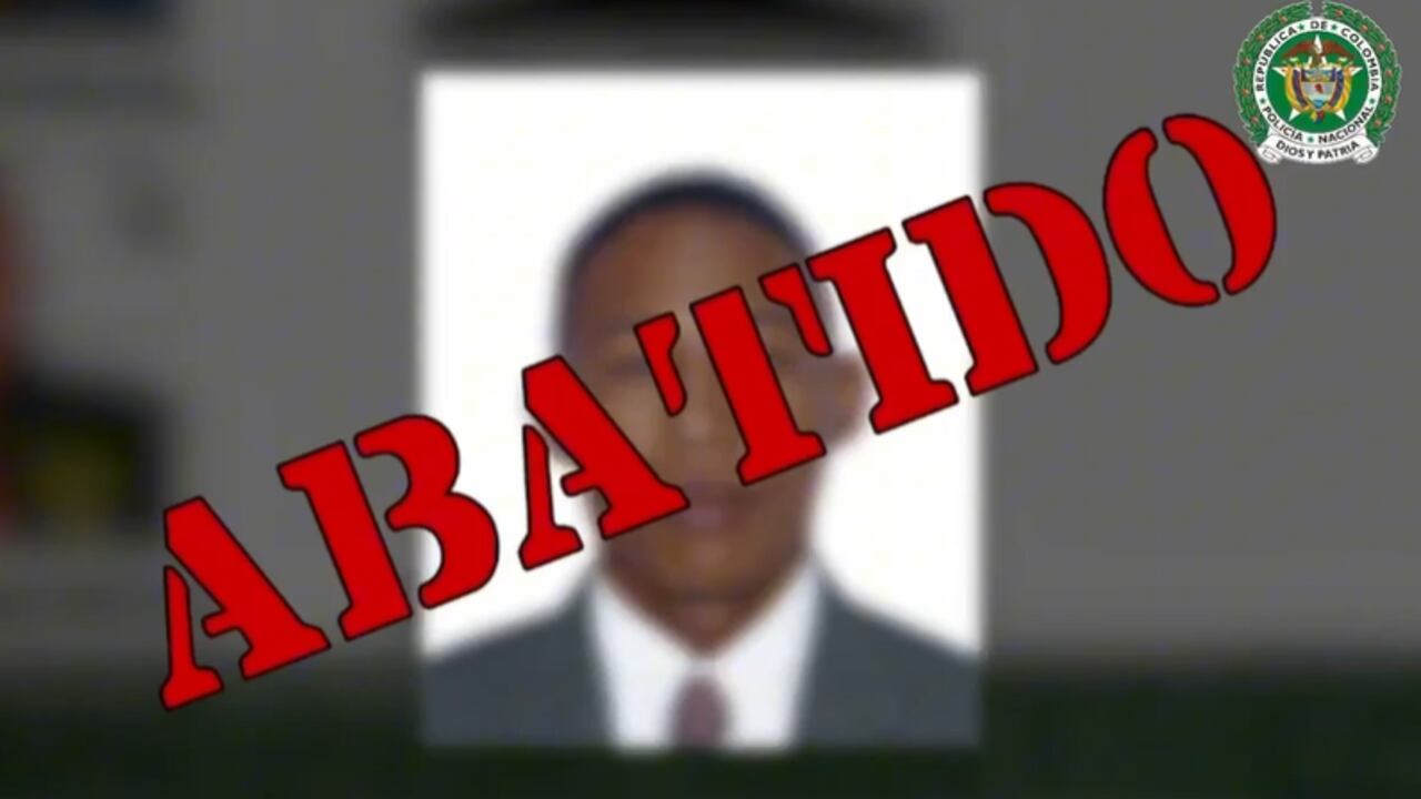 Alias Colonia, señalado delincuente del Clan de Golfo murió a manos de la Policía.