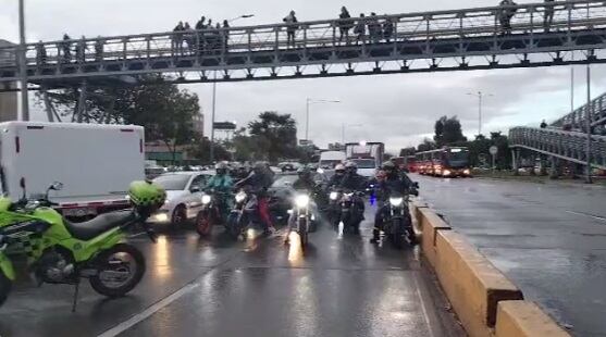 Accidente cerca del Movistar Arena genera tráfico lento a lo largo de la NQS.