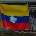 La pancarta fue vista en plena calle 5 de Cali (Valle del Cauca).