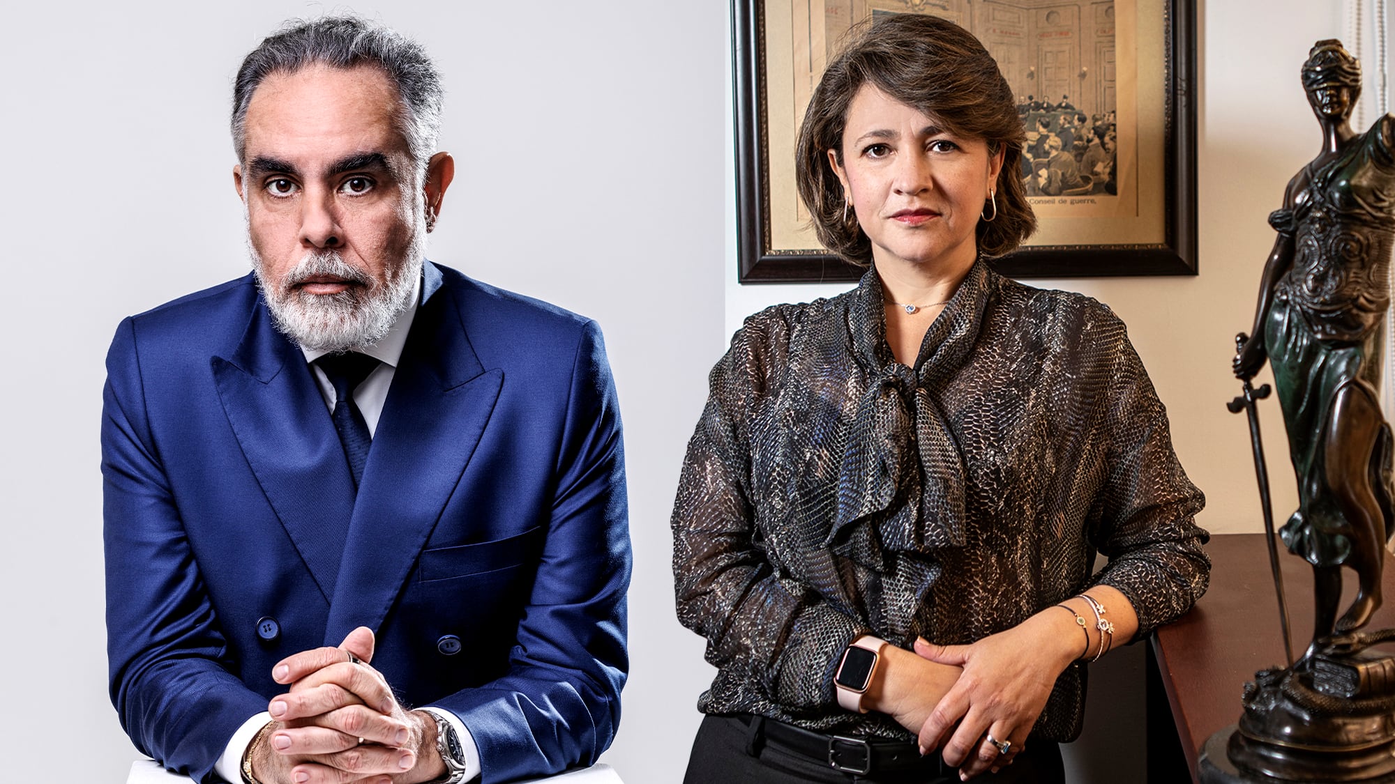 Cristina Lombana .Armando Benedetti.