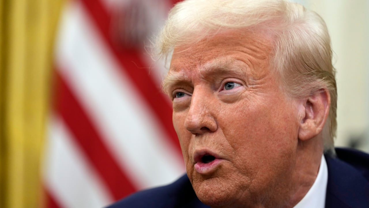 El presidente de Estados Unidos, Donald Trump, habló acerca del cónclave papal en el Vaticano.