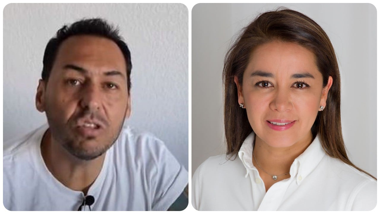 Daniel Mendoza y Diana Diago