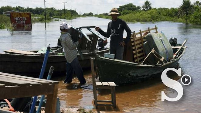 Inundación en Paraguay, Alberdi