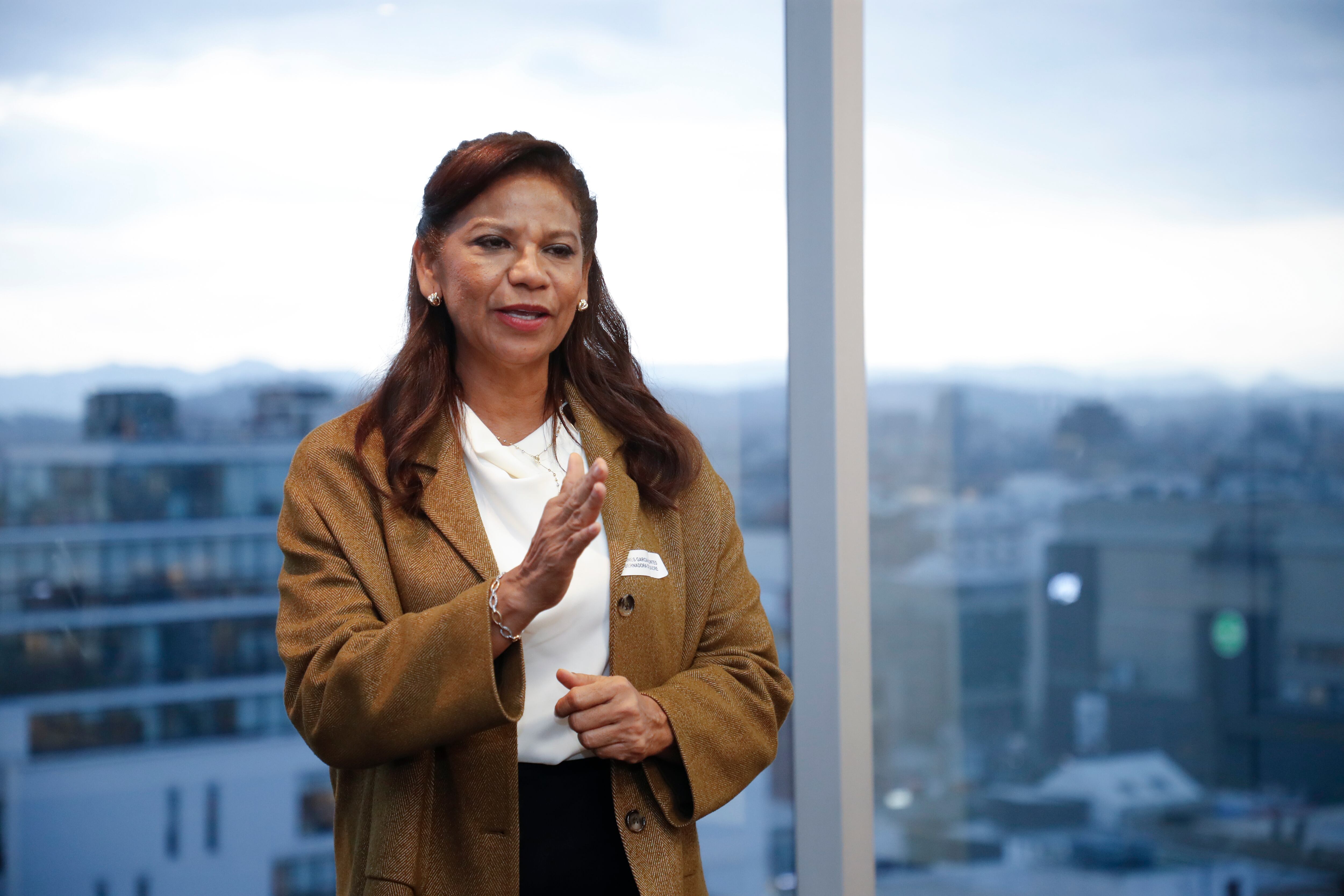 Lucy García Montes, gobernadora de Sucre.