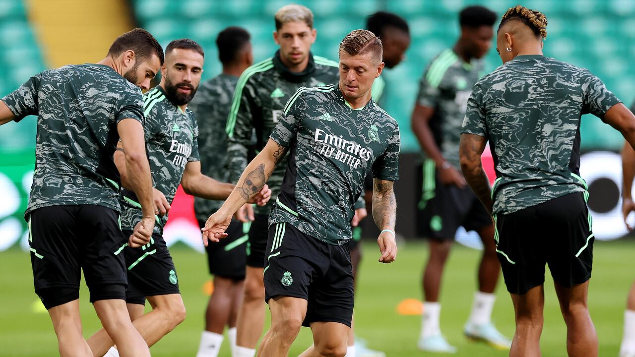 Real Madrid se prepara para su debut en Champions League frente al Celtic.