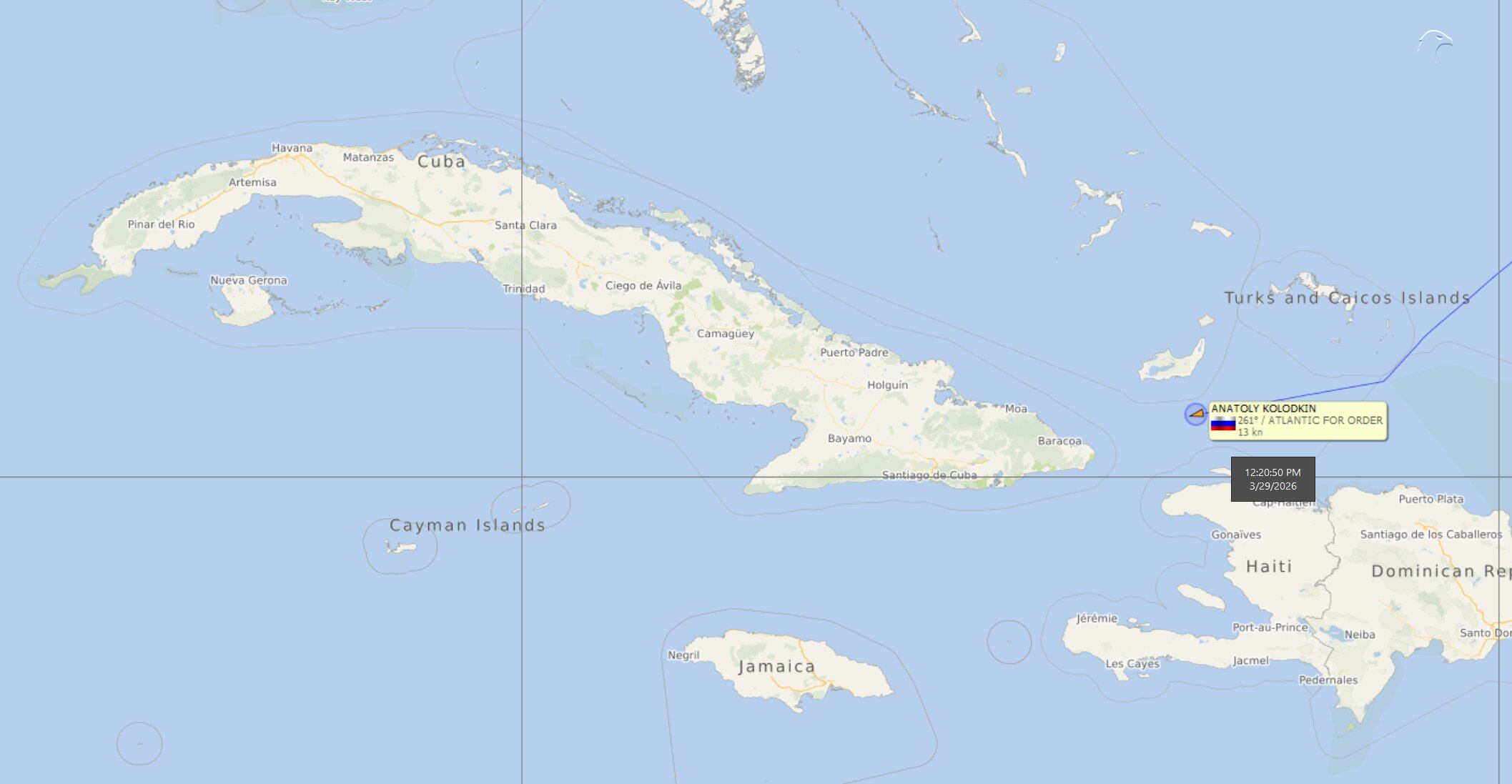 Cabe recordar que el tanquero fue escoltado previamente por una fragata rusa durante su tránsito por el Canal de la Mancha.