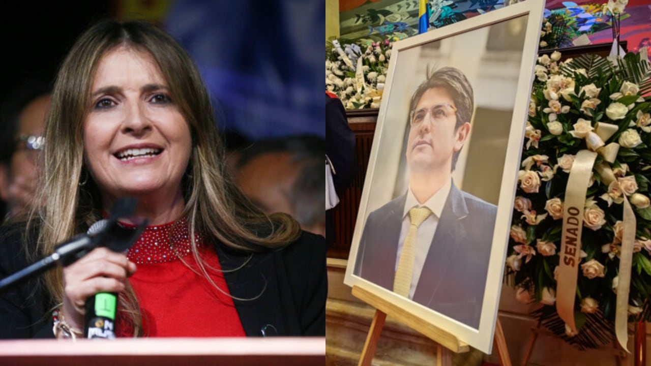 Paloma Valencia y Miguel Uribe Turbay.