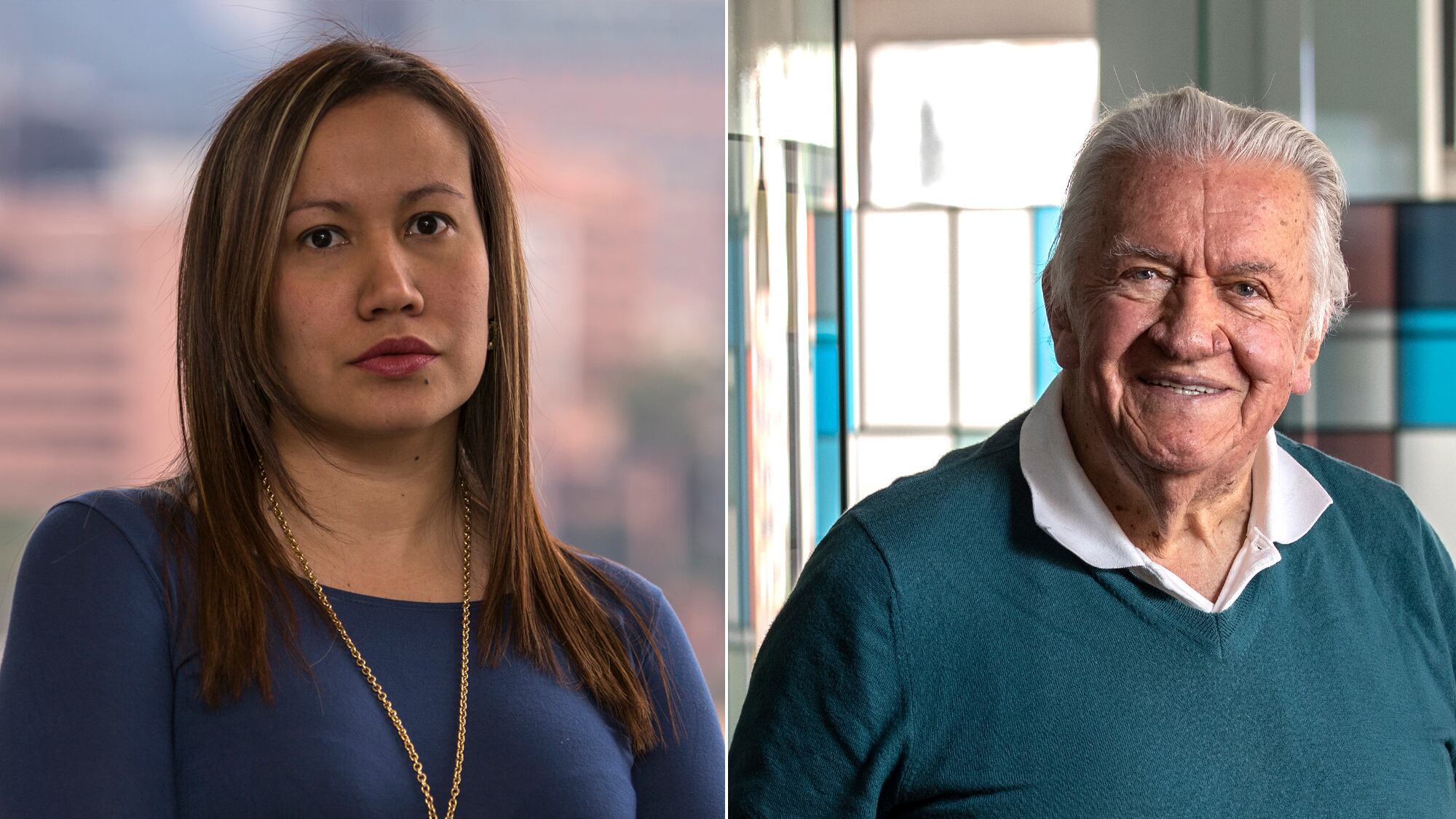 Rudolf Hommes y Carolina Corcho