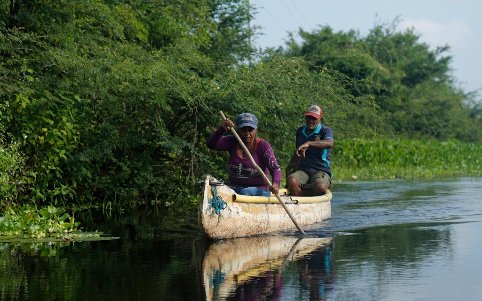 Se instalarán pasos para canoas que permitirán el tránsito entre los canales sellados y el canal.