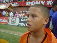 Juan Fernando Quintero en su niñez