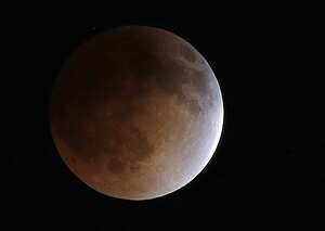 Eclipse total de luna.