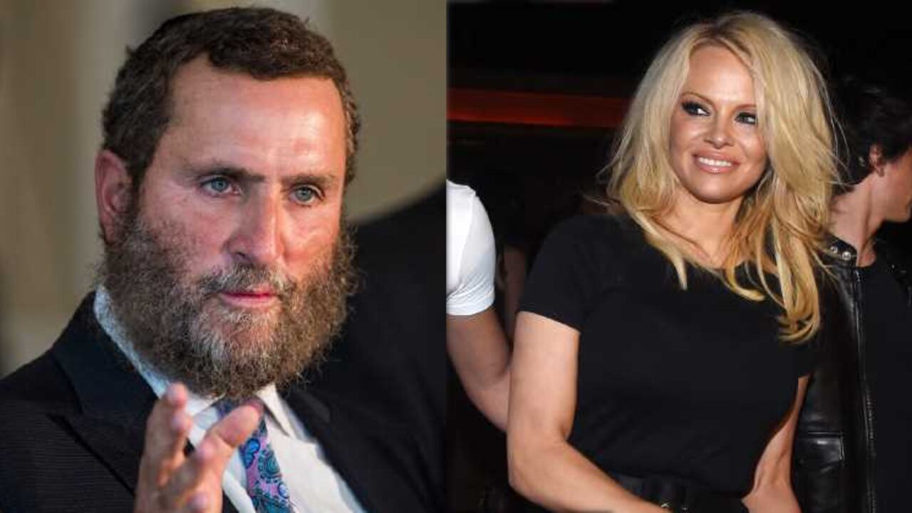 Shmuley Boteach, Pamela Anderson.