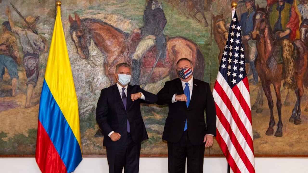 Visita de Mike Pompeo a Colombia