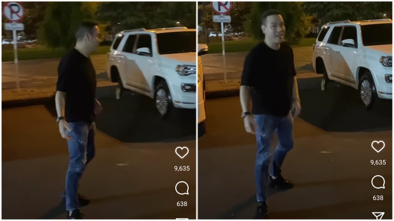 cantante Joaquín Guiller fue víctima de robo en Bogotá Foto: instagram @joaquinguiller