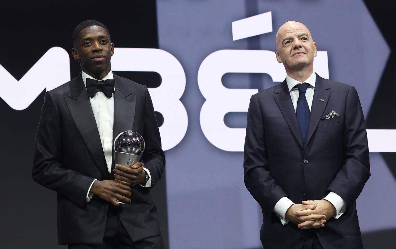 Ousmane Dembélé se quedó con las dos distinciones individuales más importantes de 2025