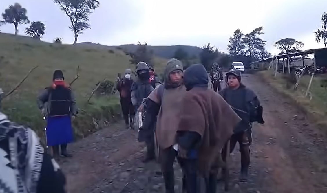 La tensión aumenta en el resguardo de Pitayó, municipio de Silvia, tras los choques entre comuneros Misak y Nasa por el acceso a un predio rural en disputa.