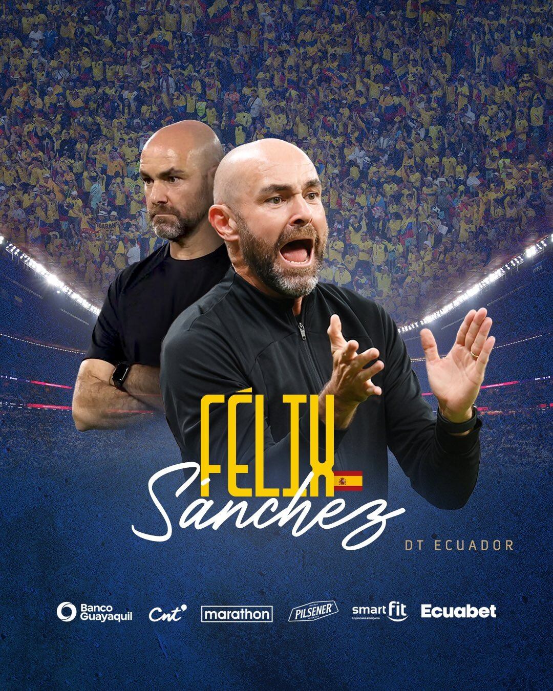 Félix Sánchez Bas, nuevo técnico de Ecuador