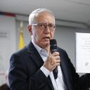 Rueda de prensa Ministro de Salud y Protección Social Guillermo Alfonso Jaramillo Suministro de medicamentos de Cruz Verde y EPS Sanitas 31 octubre 2023 Bogotá