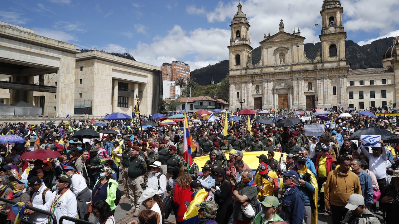 Marchas en Bogotá, 8 de febrero de 2024.