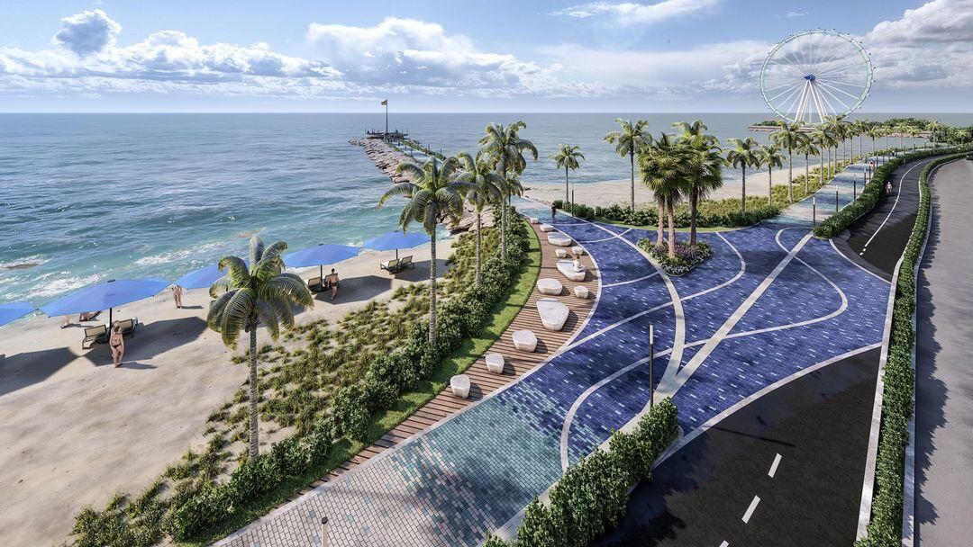 El Gran Malecón de Cartagena tendrá cinclorutas, espacios verdes y más.