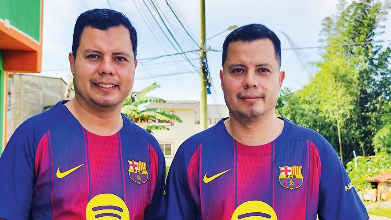 Sergio y Andrés Torres, de 40 años.