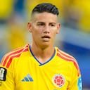 James Rodríguez, capitán de la Selección Colombia.