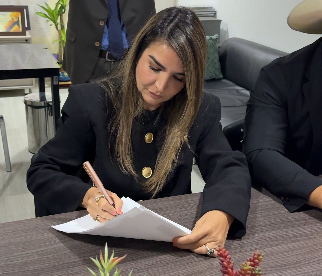 Senadora Nadia Blel.