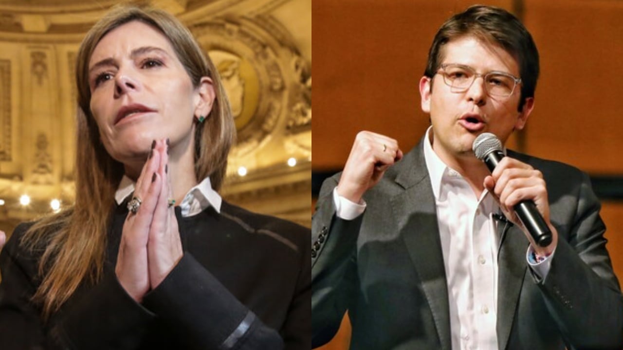 María Carolina Hoyos y Miguel Uribe Turbay.