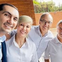 Equipo por Colombia (con David Barguil, Dilian Francisca Toro, Juan Carlos Echeverry, Álex Char, Enrique Peñalosa y Federico Gutiérrez) analiza si Óscar Iván Zuluaga entra a la coalición.