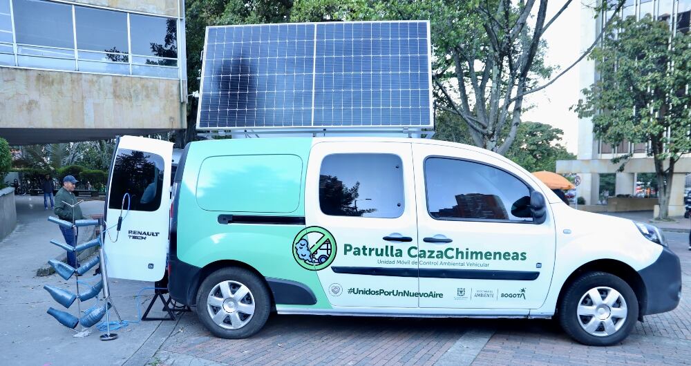 La patrulla tendrá la capacidad de evaluar gases de escape de vehículos
automotores que operan con diésel, gasolina y motocicletas de 4 tiempos.