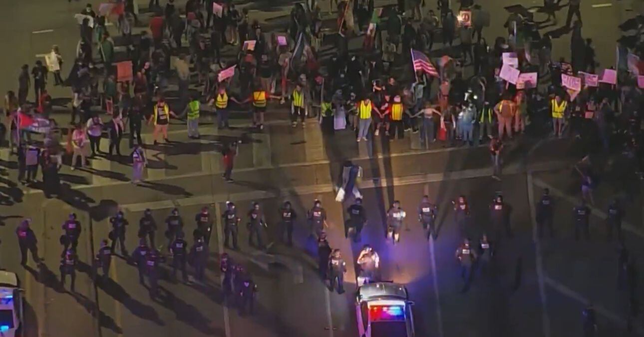 Las manifestaciones han dejado decenas de detenidos en Los Ángeles