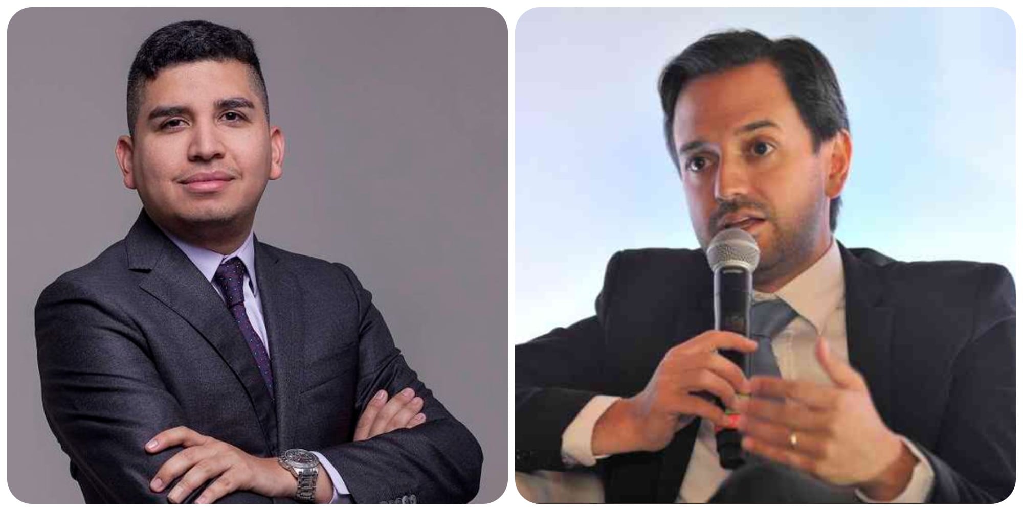 Los ministros de Vivienda y Minas y Energía, técnicos, hoy cercanos a Centro Democrático