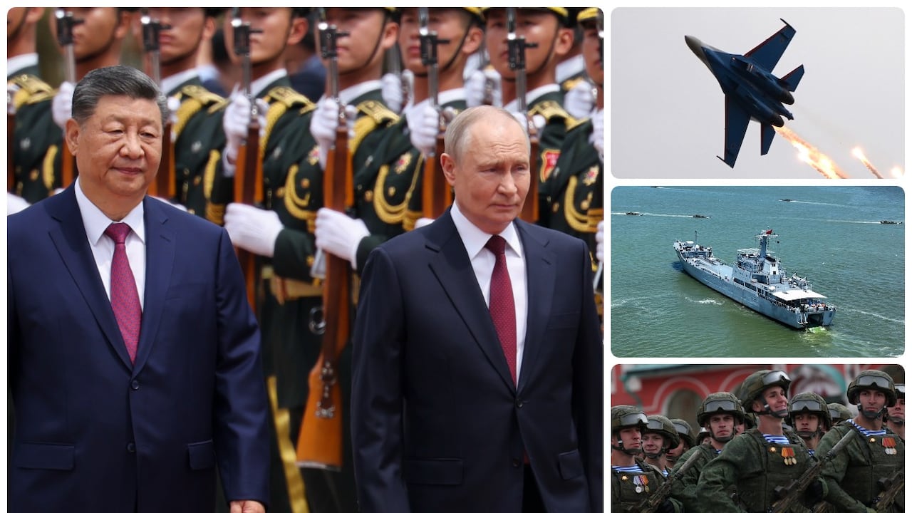 Xi JinPing y Vladimir Putin