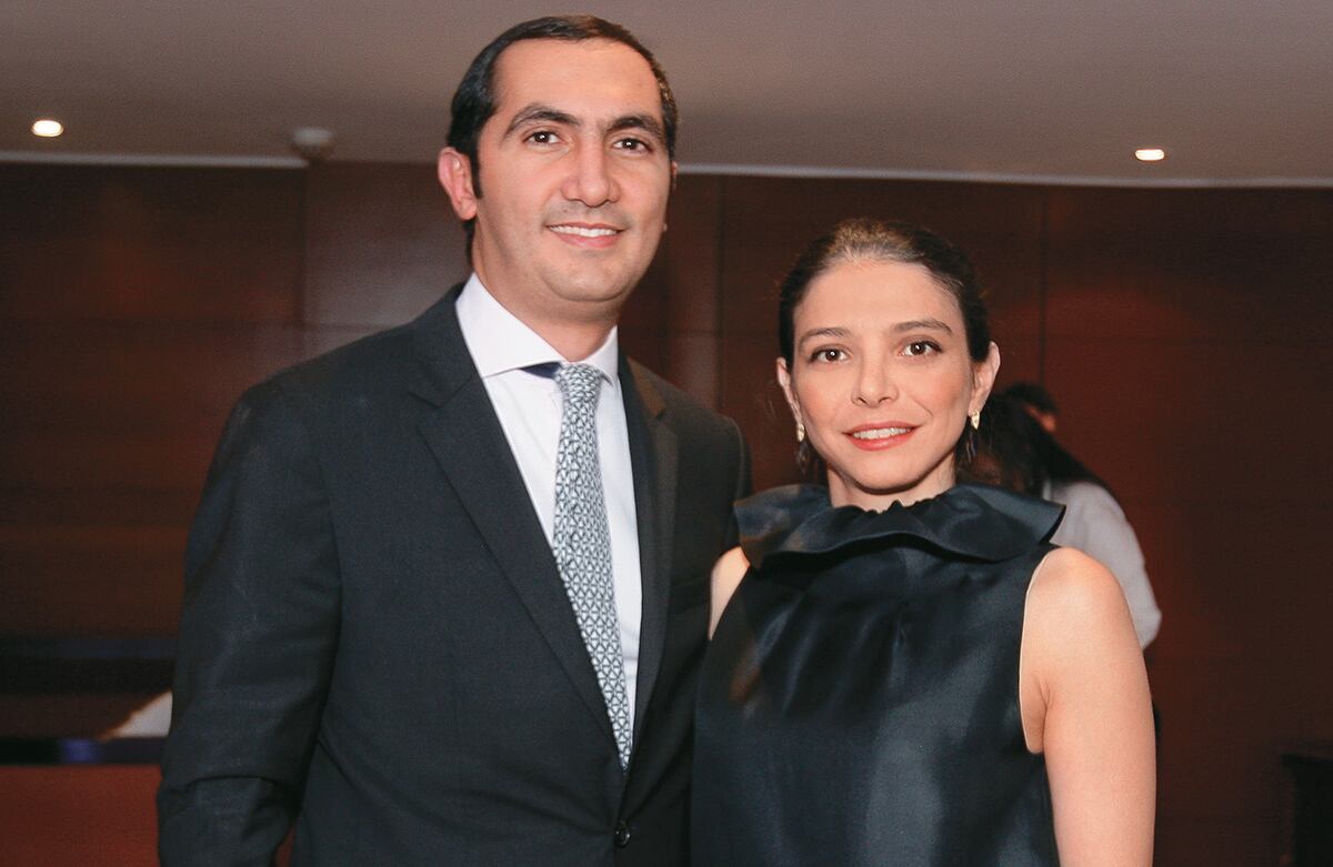 David Barguil y María Paz Gaviria.